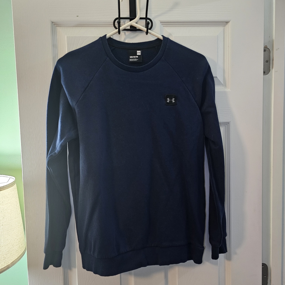 Under Armour Men's Navy Crewneck Sweater